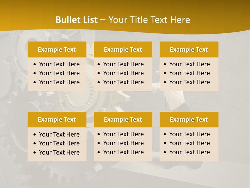 Industrial Business Occupation PowerPoint Template