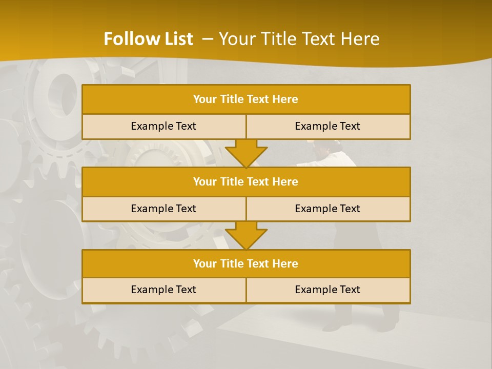 Industrial Business Occupation PowerPoint Template