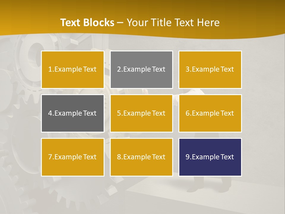 Industrial Business Occupation PowerPoint Template