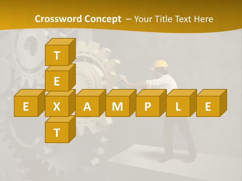 Industrial Business Occupation PowerPoint Template