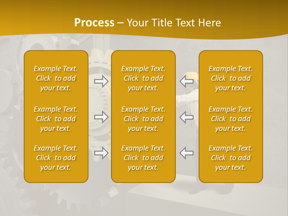 Industrial Business Occupation PowerPoint Template