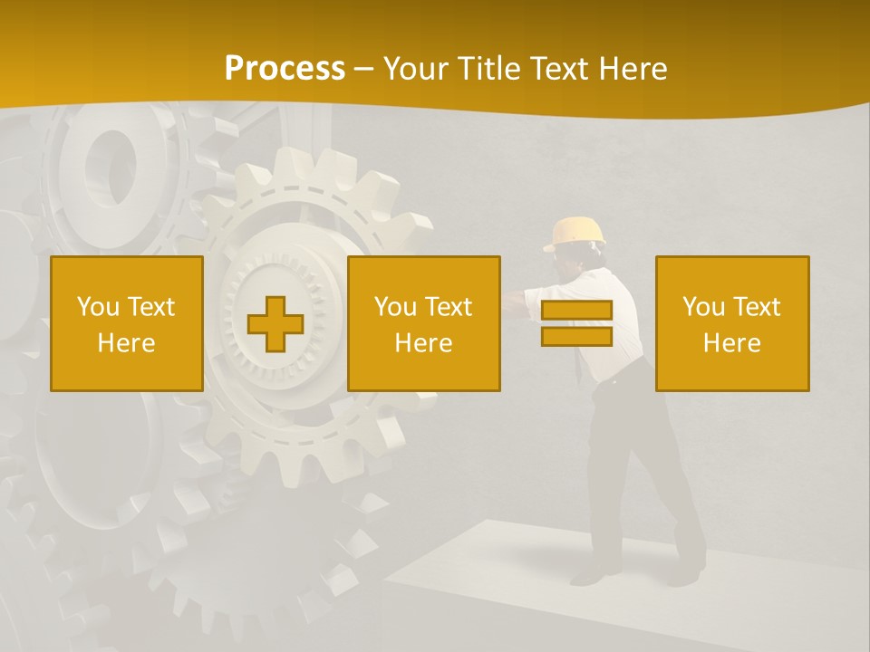 Industrial Business Occupation PowerPoint Template
