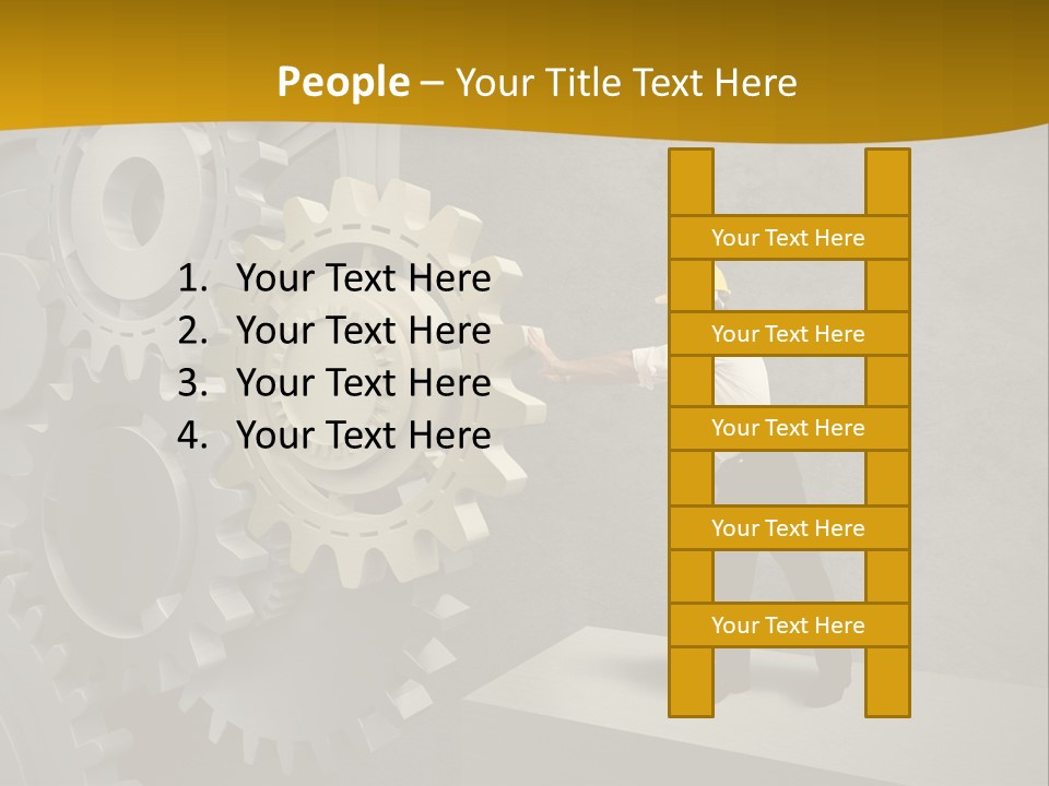 Industrial Business Occupation PowerPoint Template