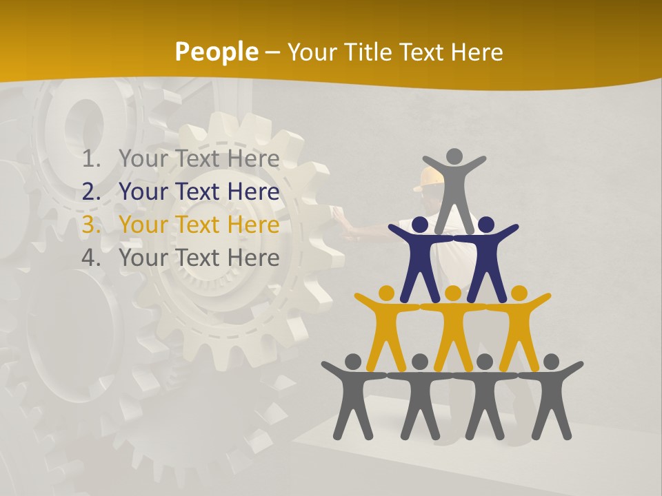 Industrial Business Occupation PowerPoint Template