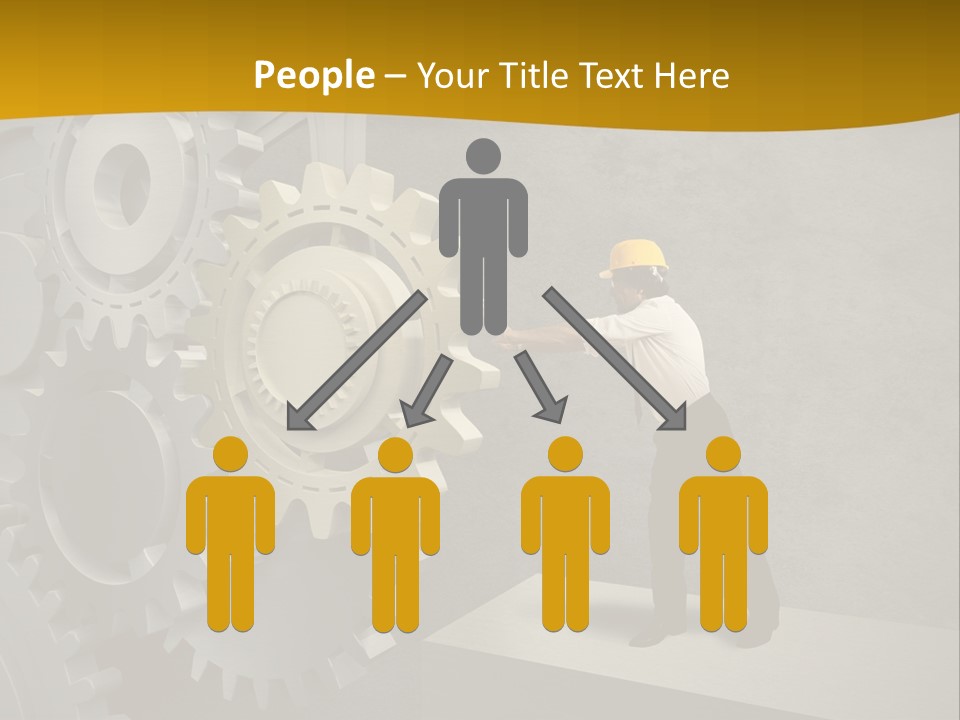 Industrial Business Occupation PowerPoint Template