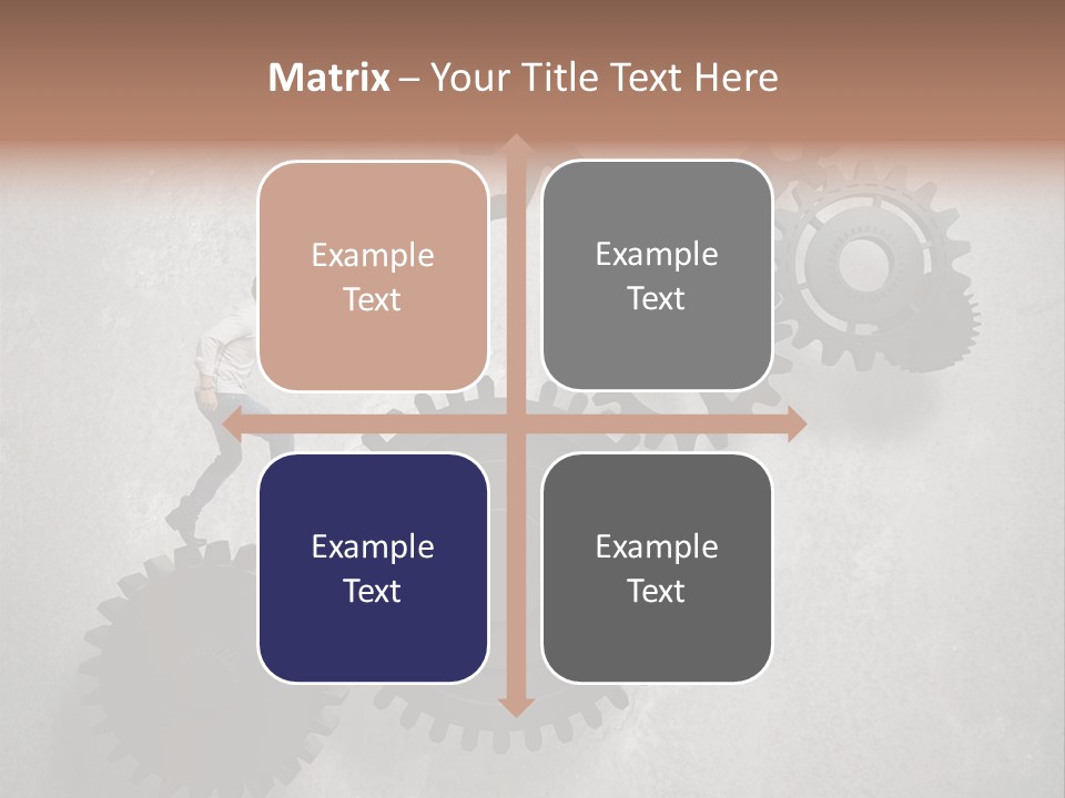 Enterprise Competition Businessman PowerPoint Template