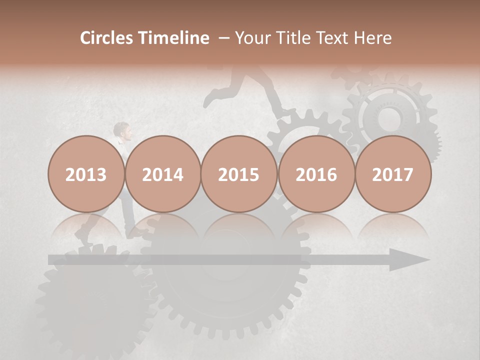 Enterprise Competition Businessman PowerPoint Template