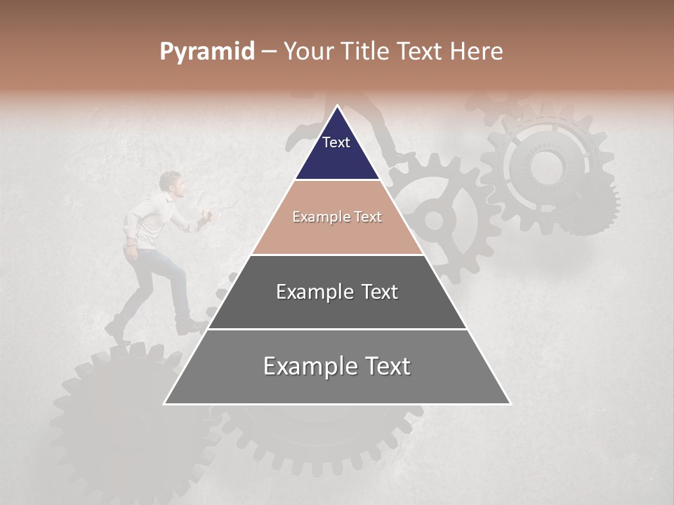 Enterprise Competition Businessman PowerPoint Template