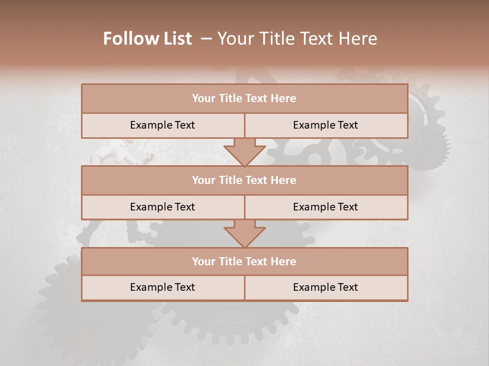 Enterprise Competition Businessman PowerPoint Template