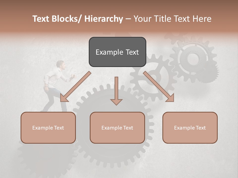 Enterprise Competition Businessman PowerPoint Template