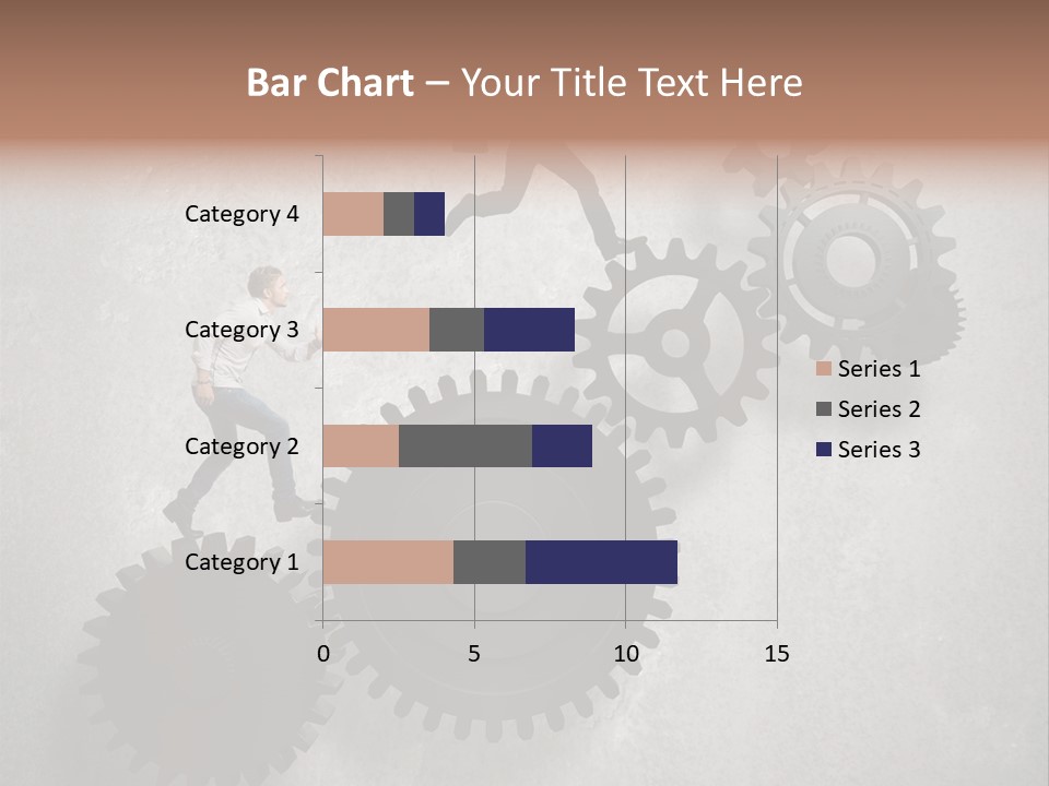 Enterprise Competition Businessman PowerPoint Template