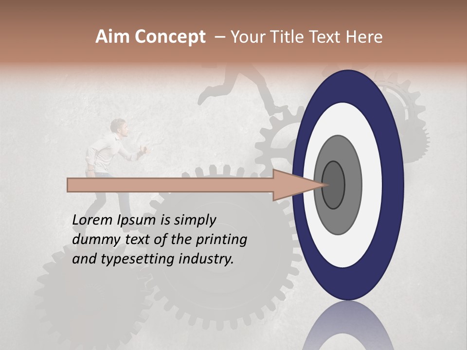 Enterprise Competition Businessman PowerPoint Template