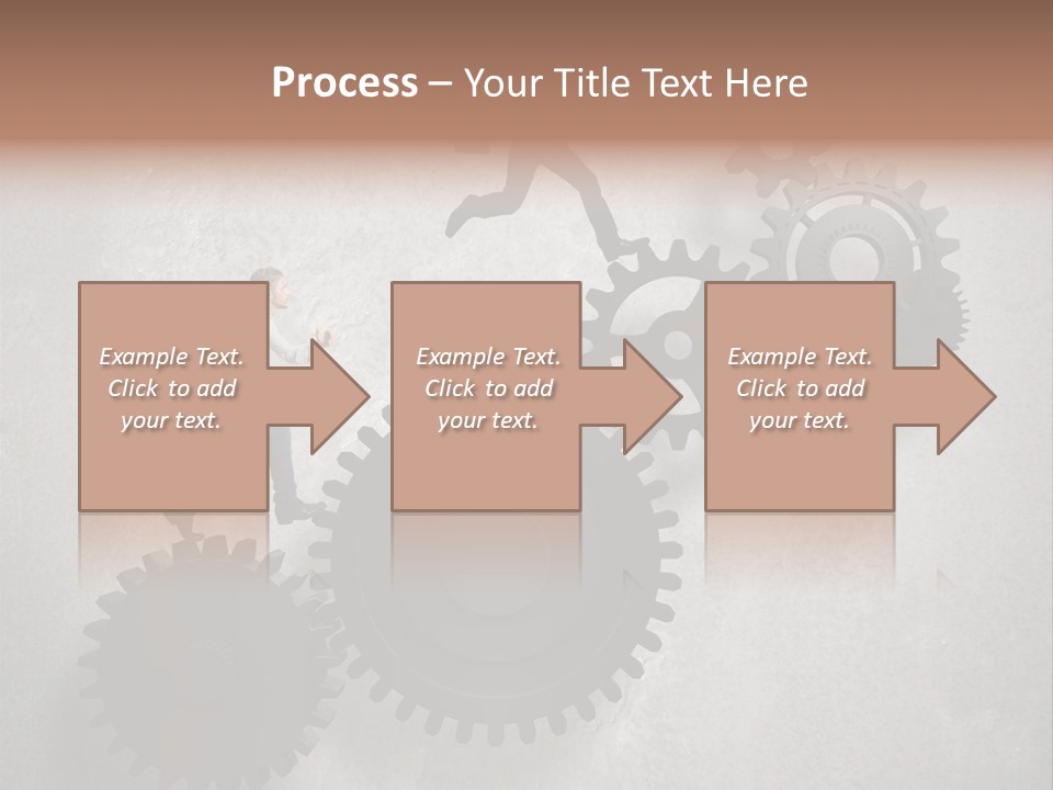 Enterprise Competition Businessman PowerPoint Template