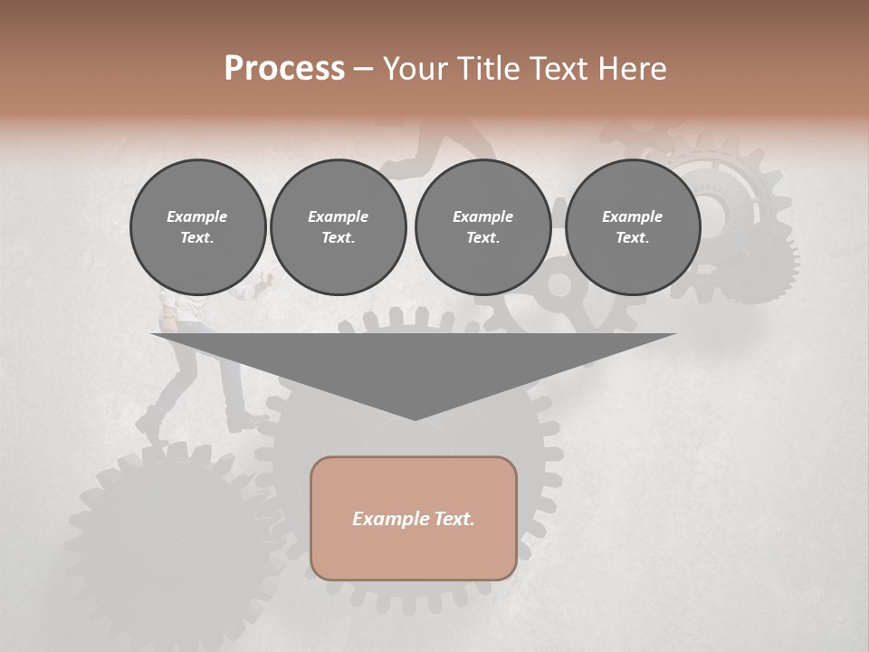 Enterprise Competition Businessman PowerPoint Template