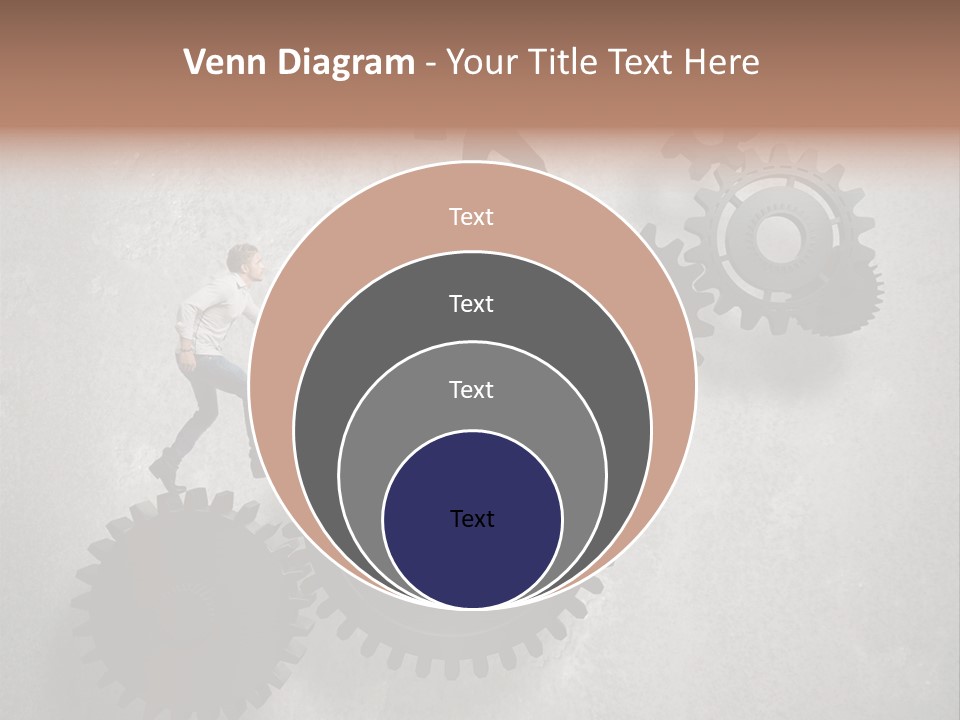 Enterprise Competition Businessman PowerPoint Template