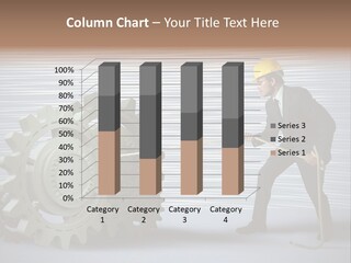 Mechanic Progress Rope PowerPoint Template