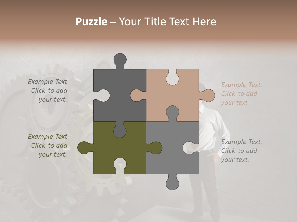 Energy Machinery Mechanic PowerPoint Template