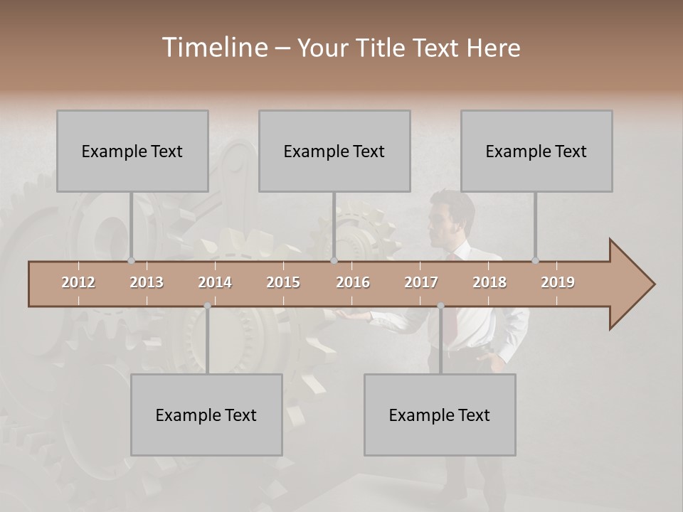 Energy Machinery Mechanic PowerPoint Template