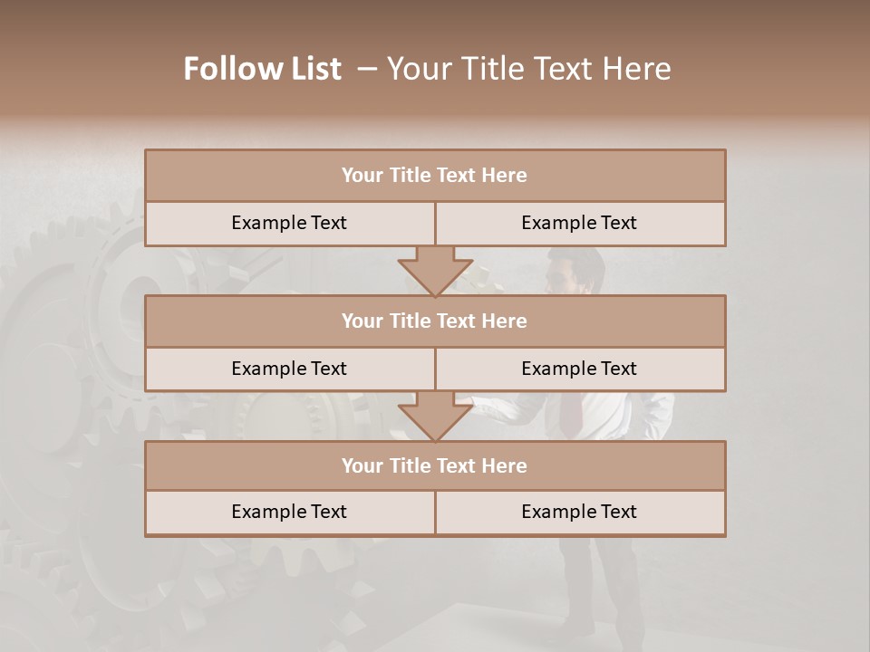 Energy Machinery Mechanic PowerPoint Template