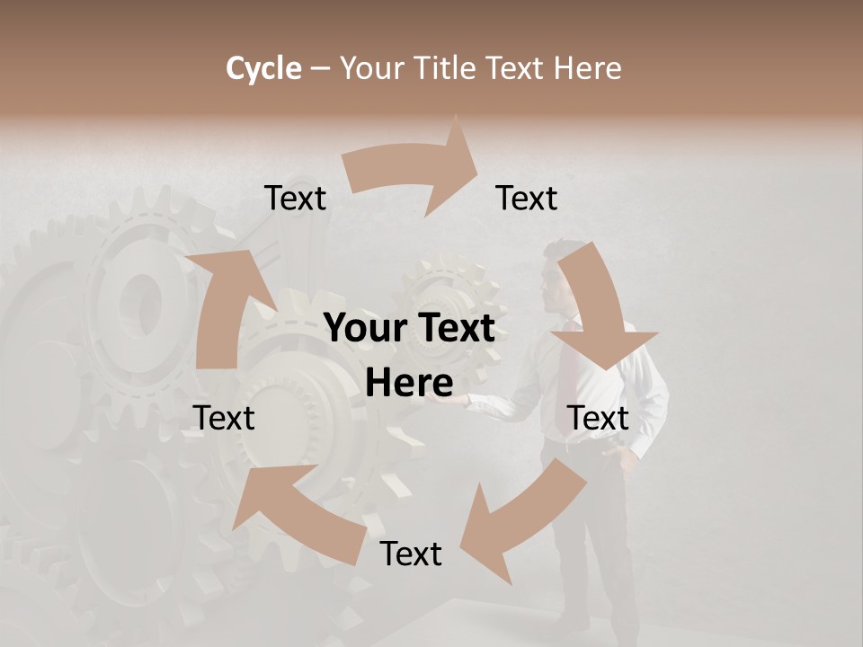 Energy Machinery Mechanic PowerPoint Template