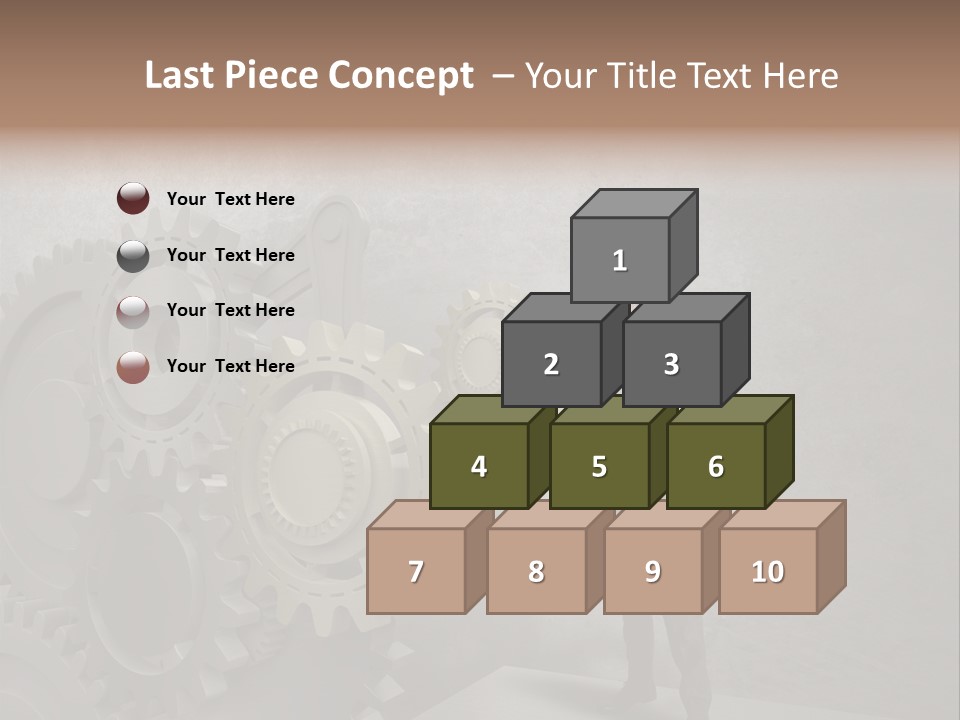 Energy Machinery Mechanic PowerPoint Template