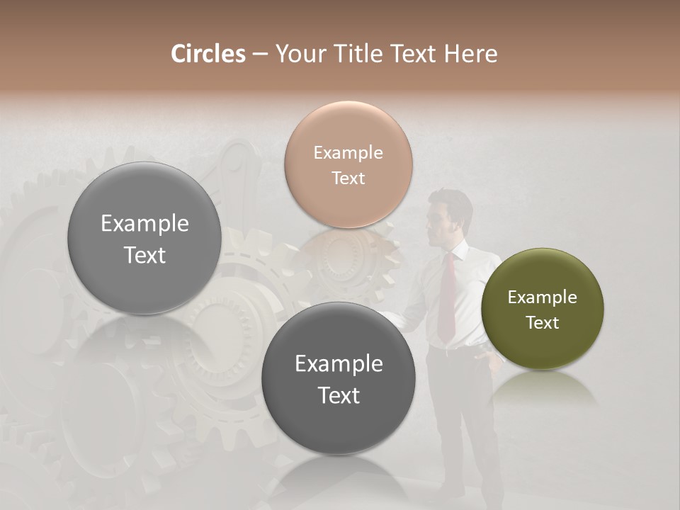 Energy Machinery Mechanic PowerPoint Template