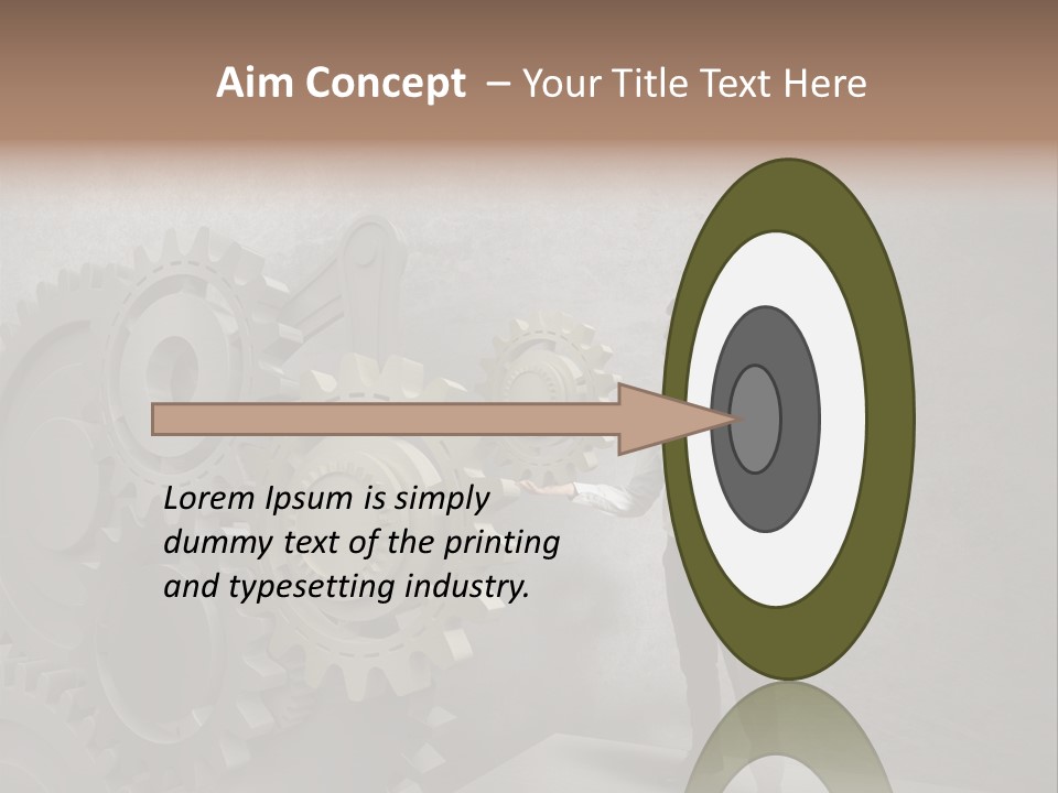 Energy Machinery Mechanic PowerPoint Template