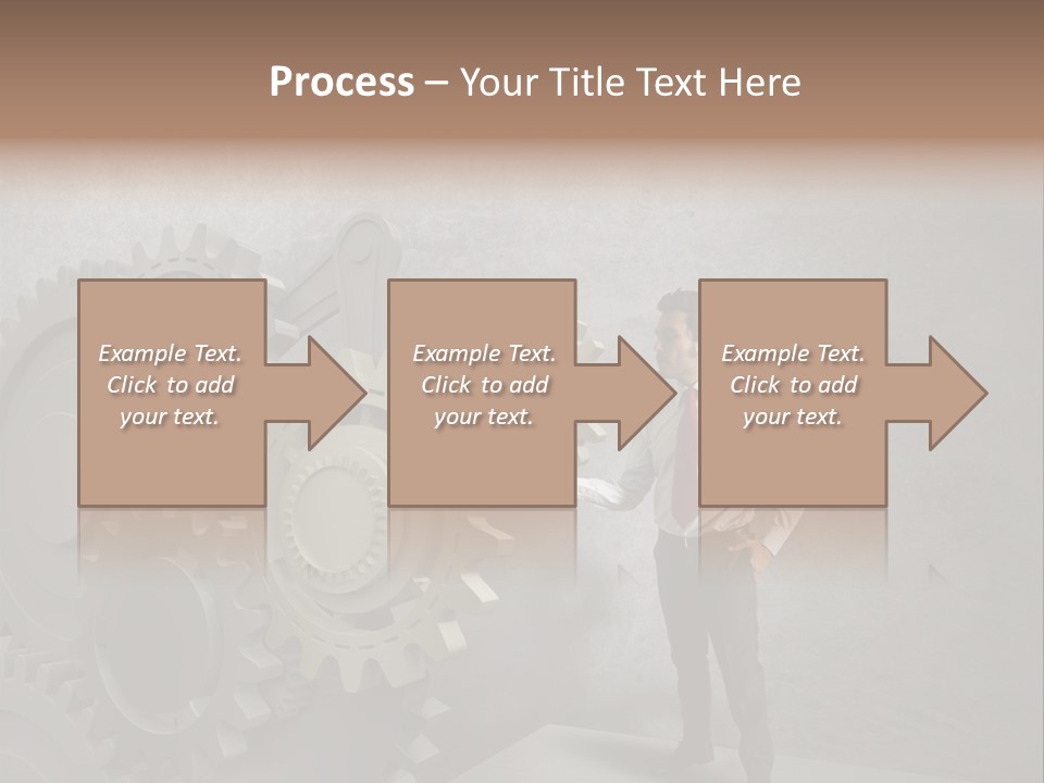 Energy Machinery Mechanic PowerPoint Template