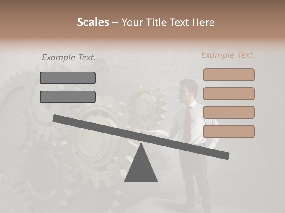 Energy Machinery Mechanic PowerPoint Template