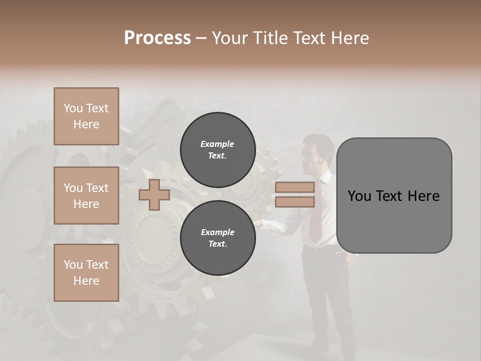 Energy Machinery Mechanic PowerPoint Template