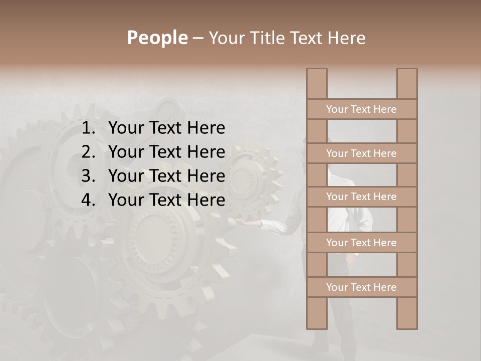Energy Machinery Mechanic PowerPoint Template