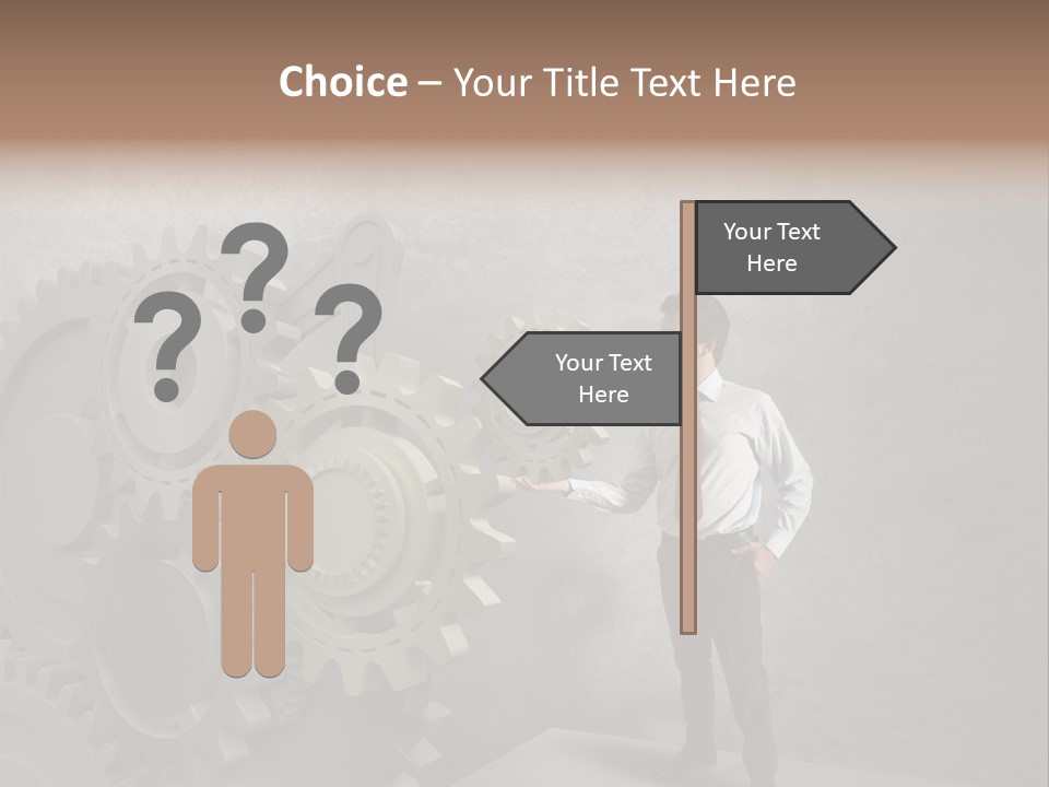 Energy Machinery Mechanic PowerPoint Template