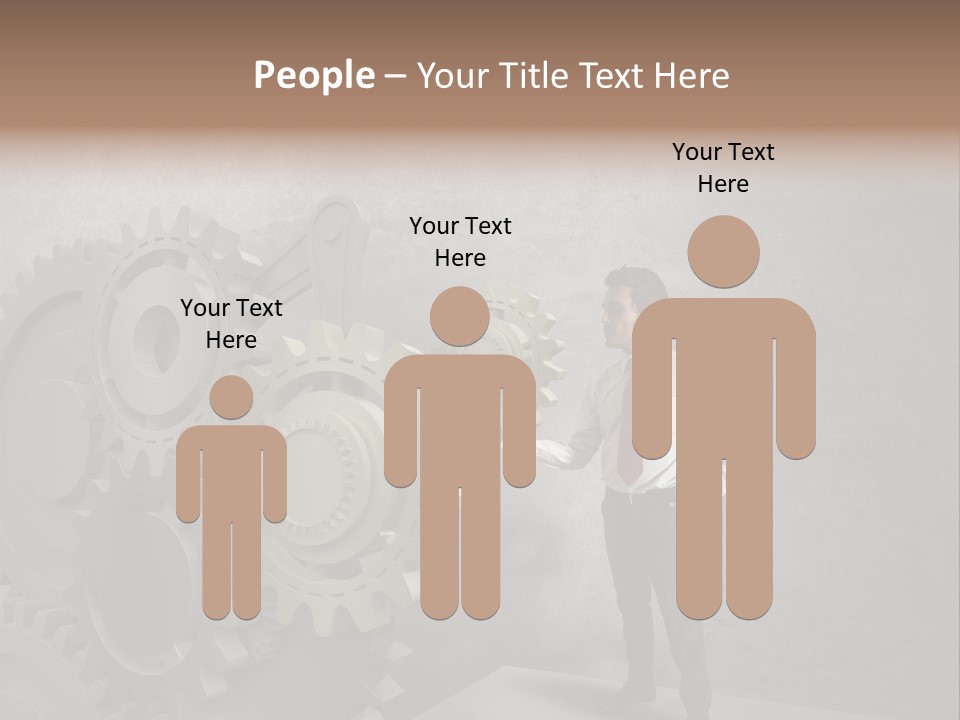 Energy Machinery Mechanic PowerPoint Template