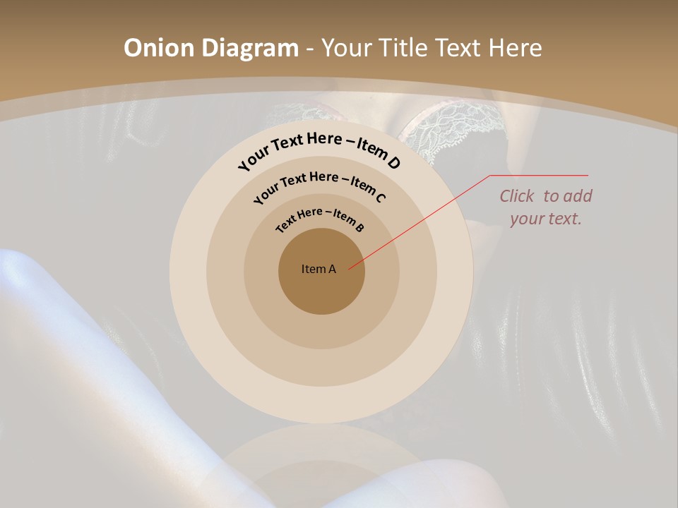 European Mouth Portrait PowerPoint Template
