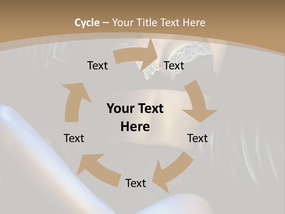 European Mouth Portrait PowerPoint Template