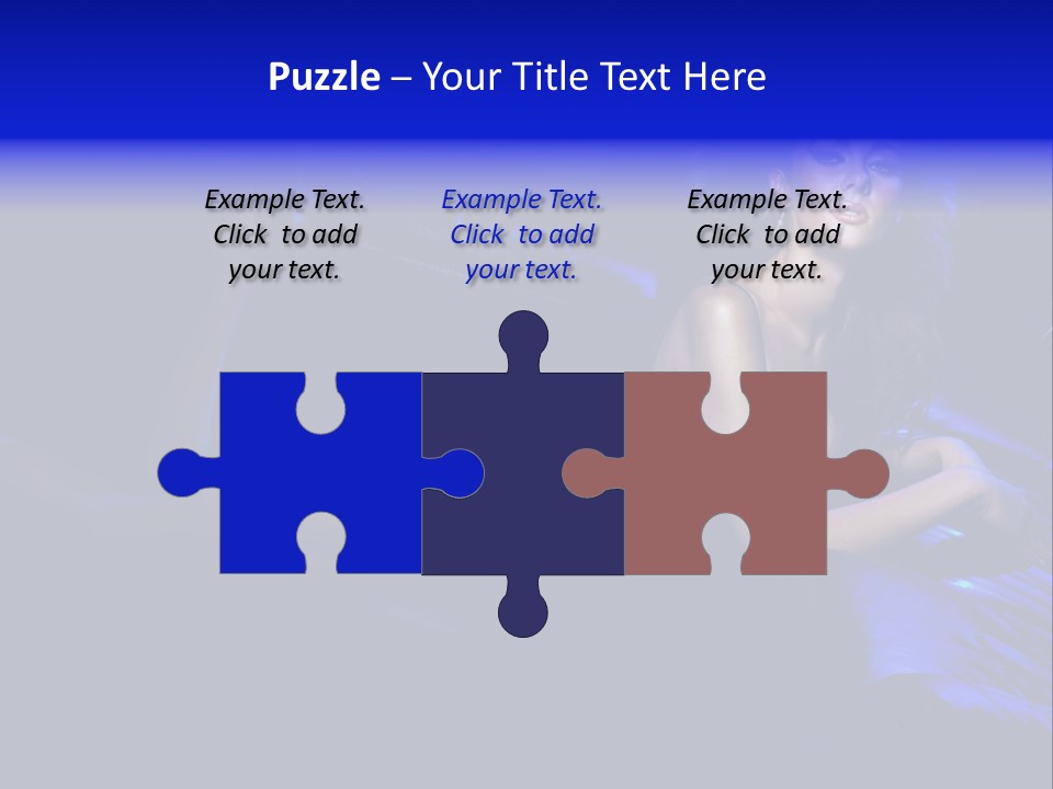 Red Dark Underwear PowerPoint Template