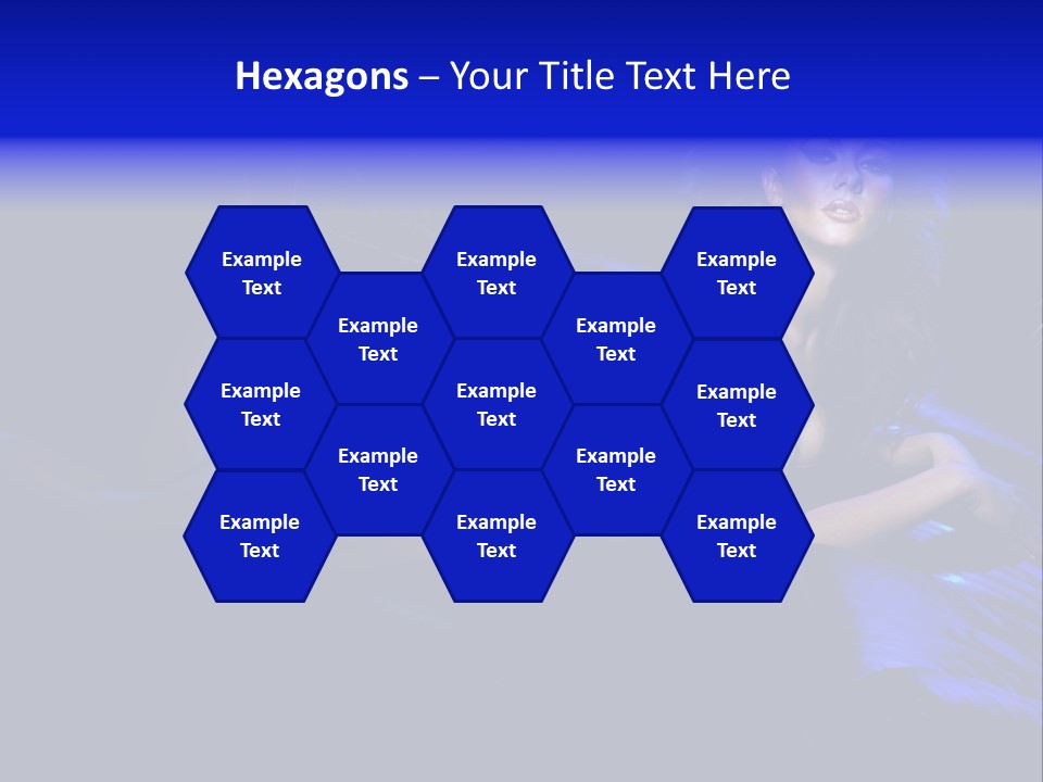 Red Dark Underwear PowerPoint Template