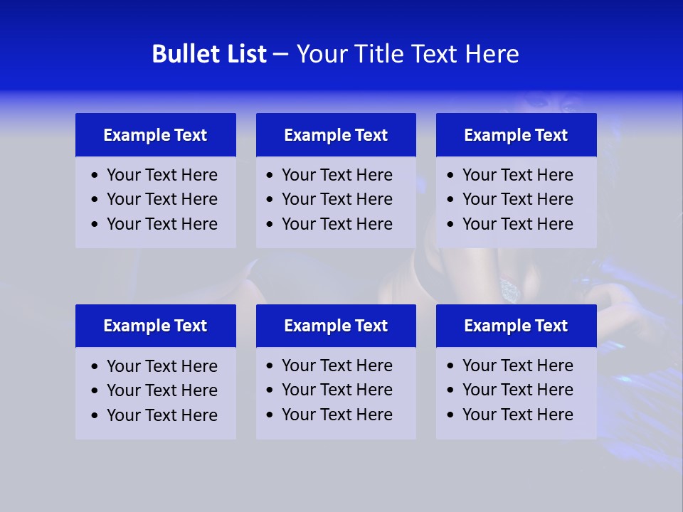 Red Dark Underwear PowerPoint Template