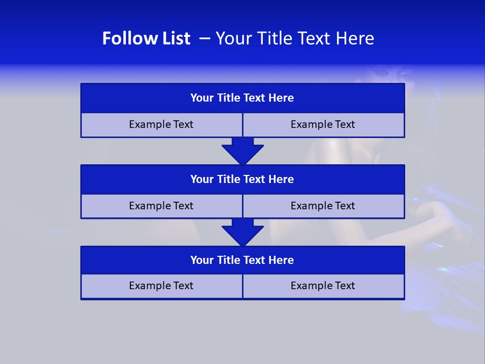 Red Dark Underwear PowerPoint Template