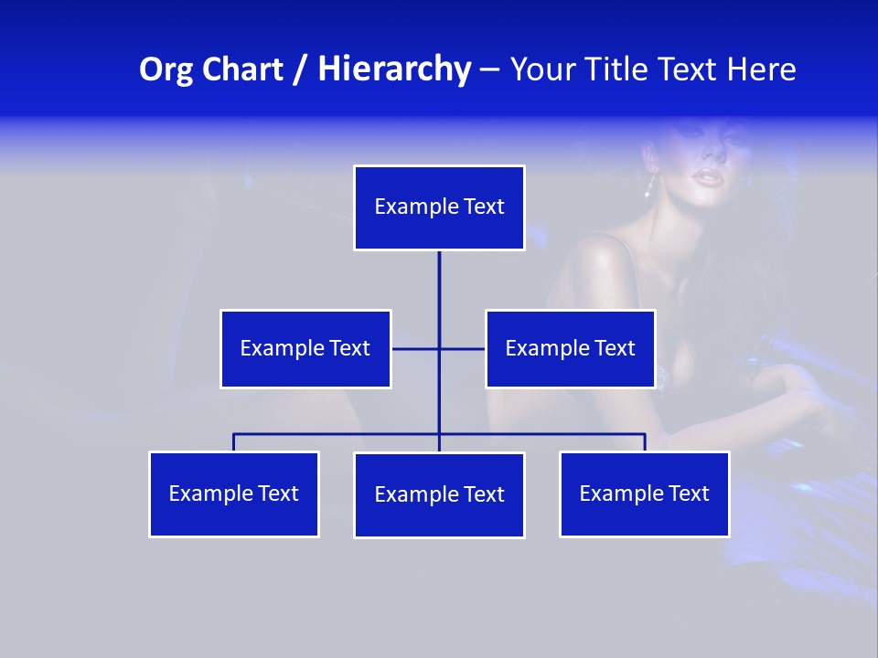 Red Dark Underwear PowerPoint Template