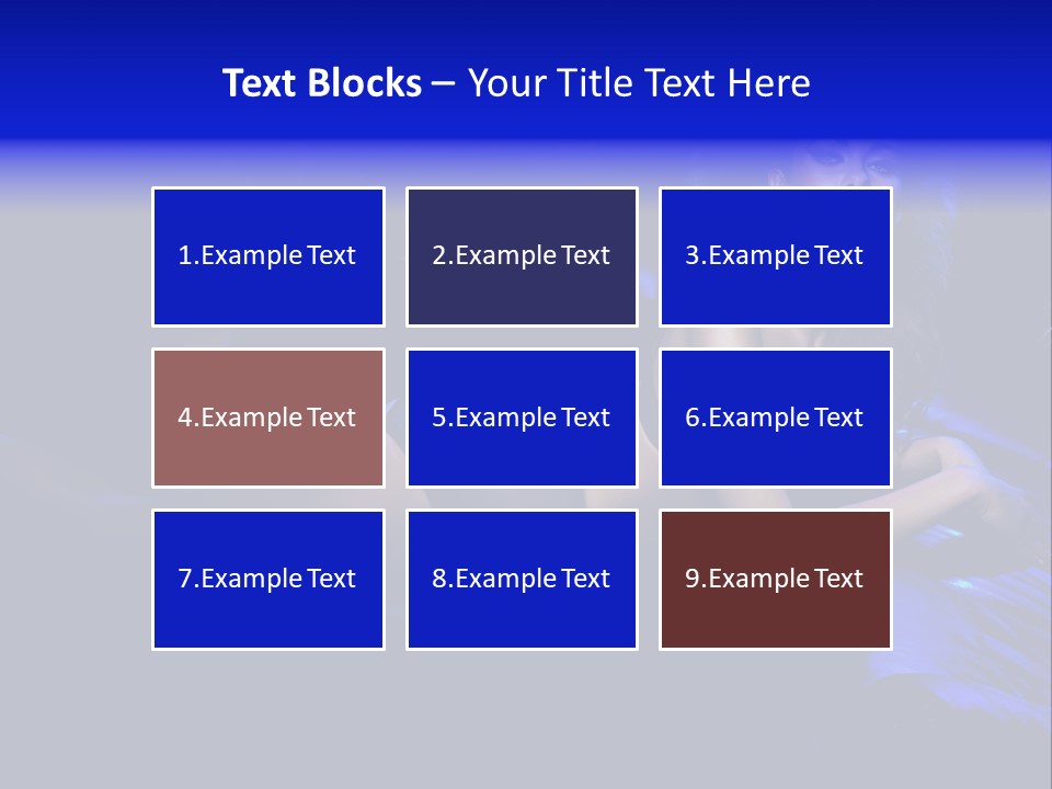 Red Dark Underwear PowerPoint Template