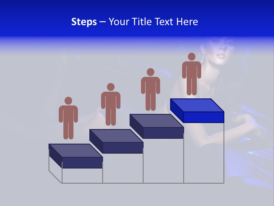 Red Dark Underwear PowerPoint Template