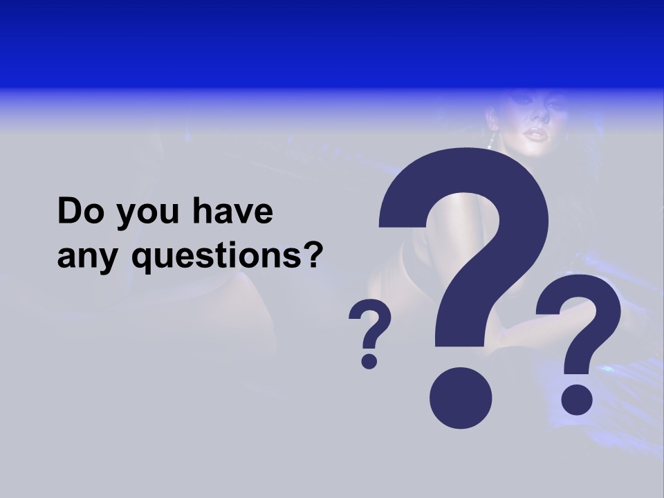 Red Dark Underwear PowerPoint Template