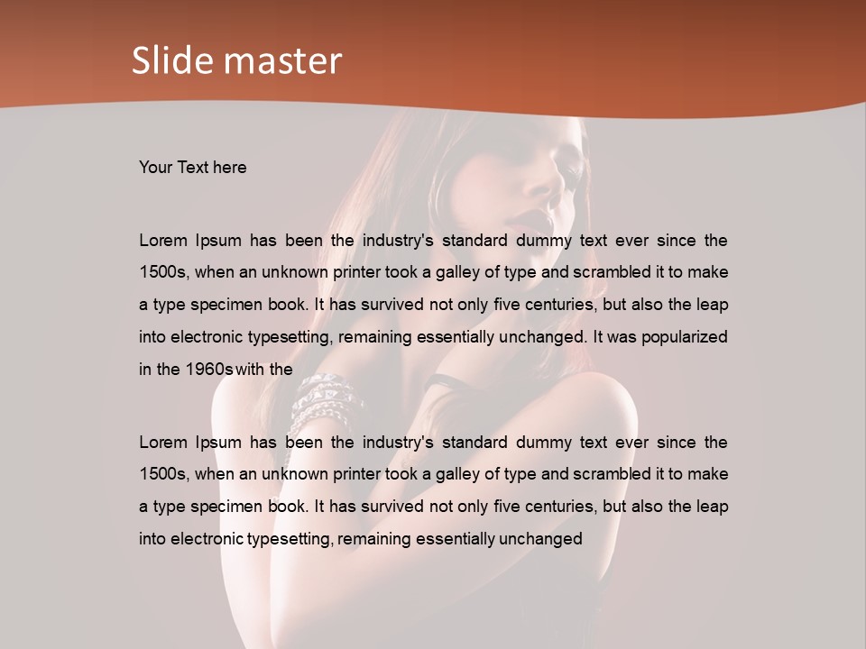 Tanzend Attraktiv Disko PowerPoint Template