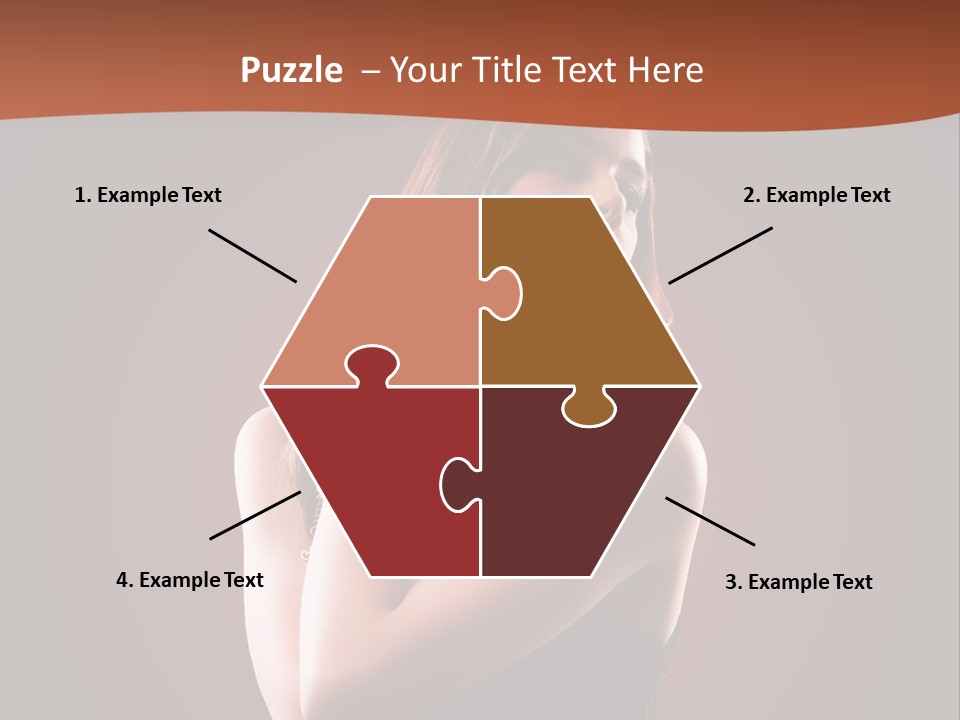 Tanzend Attraktiv Disko PowerPoint Template