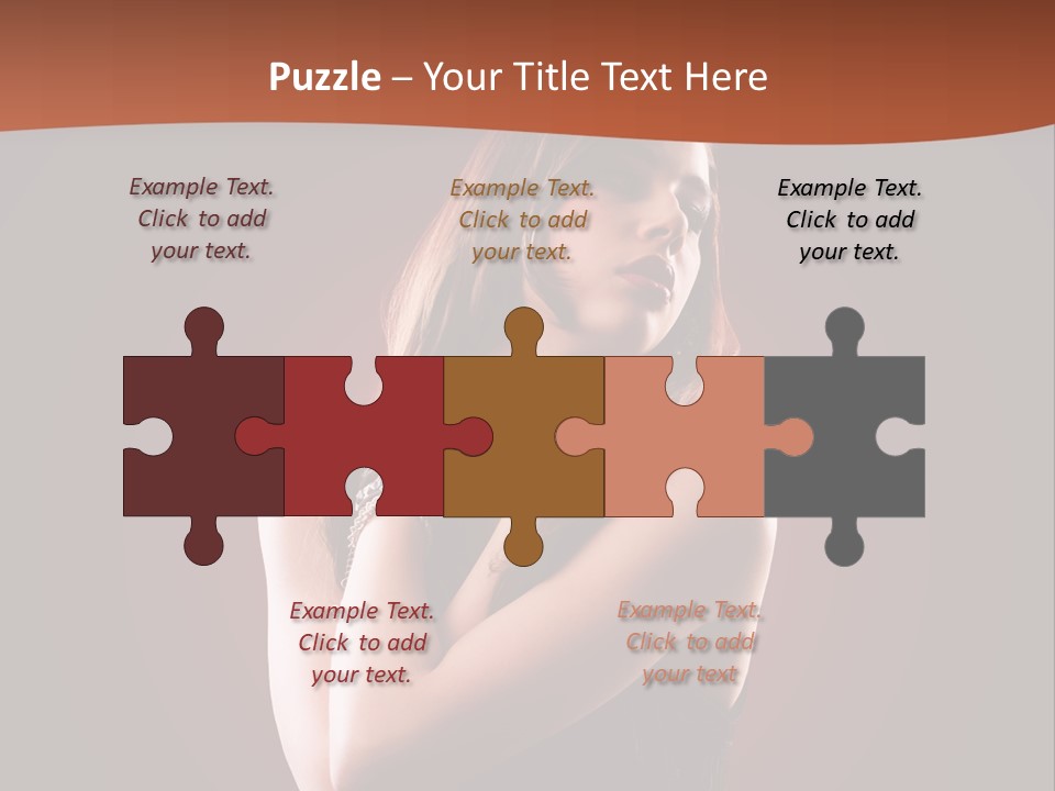 Tanzend Attraktiv Disko PowerPoint Template