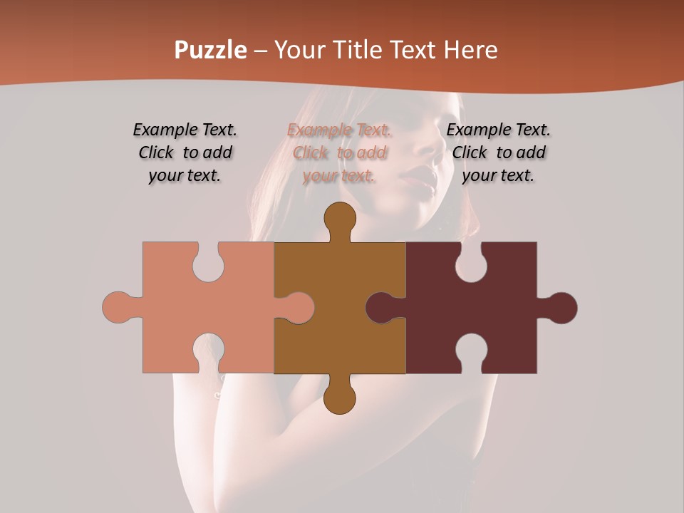 Tanzend Attraktiv Disko PowerPoint Template