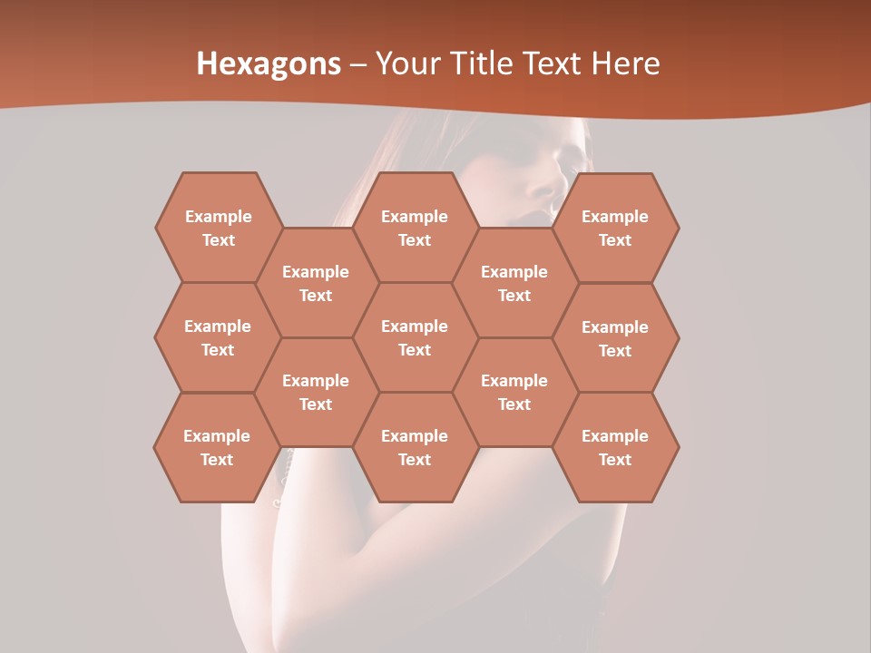 Tanzend Attraktiv Disko PowerPoint Template
