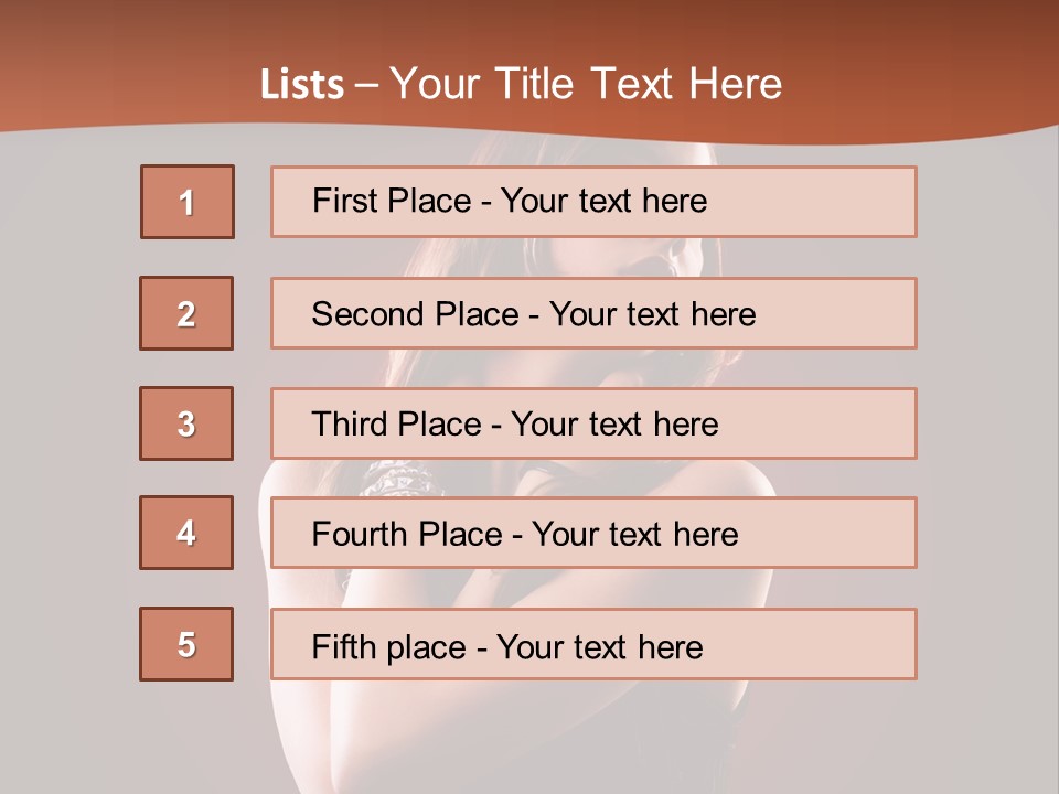 Tanzend Attraktiv Disko PowerPoint Template