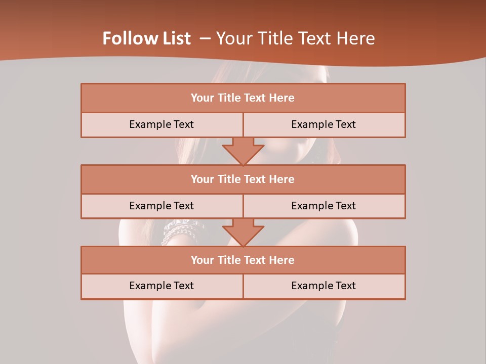 Tanzend Attraktiv Disko PowerPoint Template